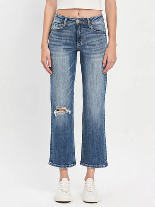 Prominent High Rise Ankle Jeans
