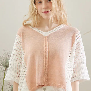 Apricot Knit Top