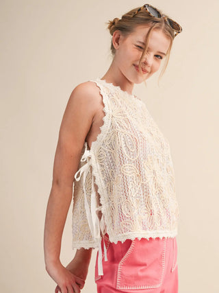 Sweet Escape Lace Tank