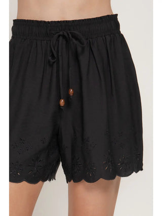Black Summer House Shorts