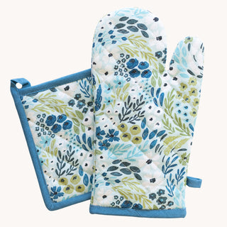 Blue Meadows Oven Mitt / Pot Holder