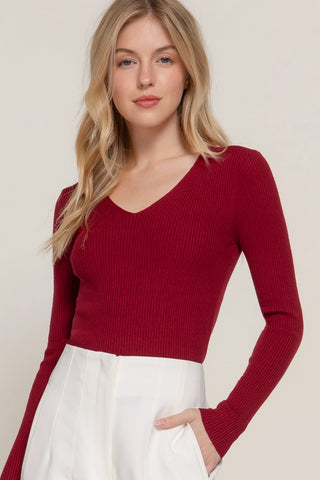 Softly Yours Ribbed Long Sleeve
