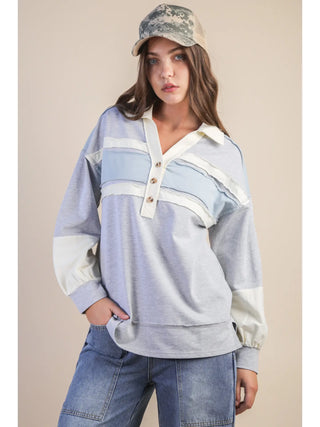 Colorblock Club Pullover