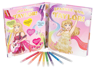 TS Glitter Coloring Book