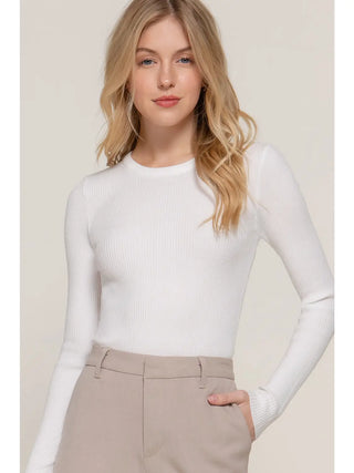 Stella Rib Fitted Sweater