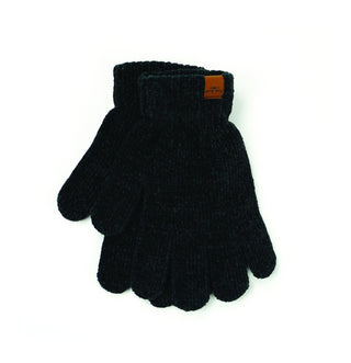 Black Knit Gloves