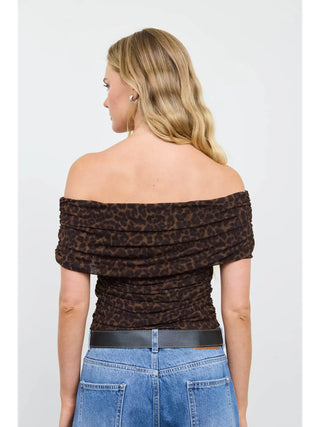 Wild Side Ruched Top