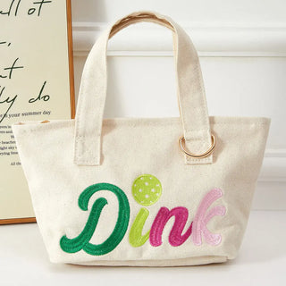 Dink Pickleball Mini Tote Bag