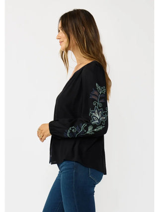 Midnight Vine Blouse