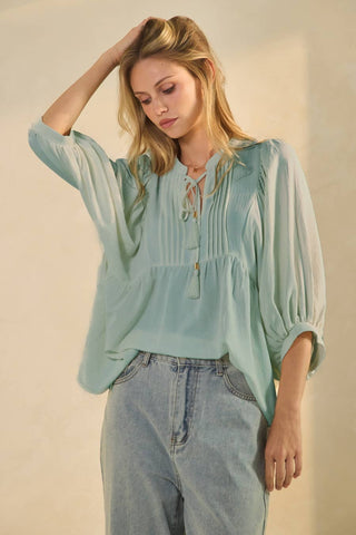 Easy Mint Blouse