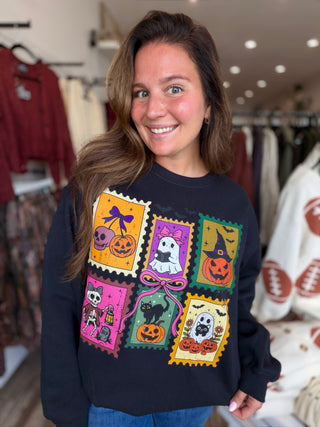 Spooky Stamps Sweatshirt