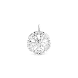 Silver Sand Dollar Charm