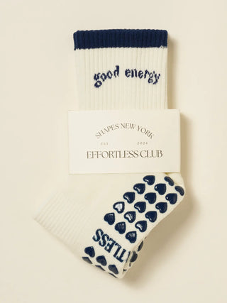 Good Vibes Pilates Grippy Socks