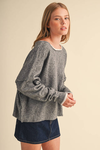 Cider Season Boat Neck Sweater