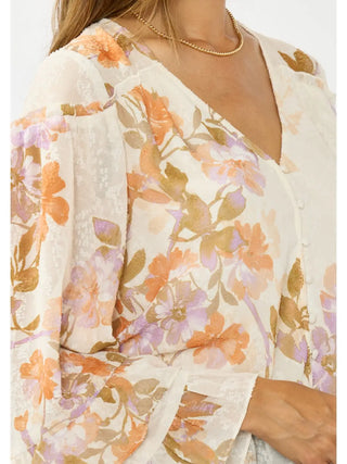 Peach Orchard Blouse