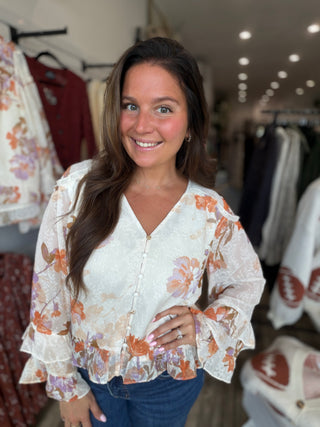 Peach Orchard Blouse
