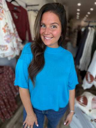 Essential Mock Neck Top