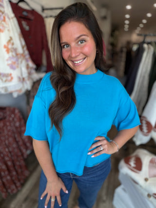 Essential Mock Neck Top