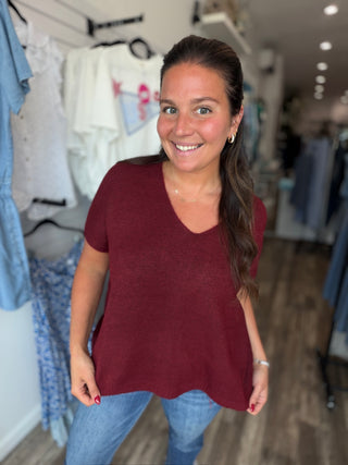 Slouchy Sunday Sweater Top