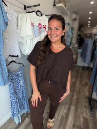 Slouchy Sunday Sweater Top