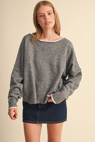 Cider Season Boat Neck Sweater