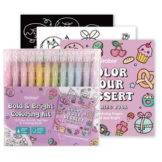 Bold & Bright Coloring Kit