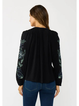 Midnight Vine Blouse