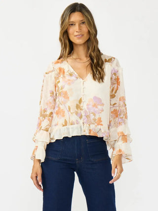 Peach Orchard Blouse