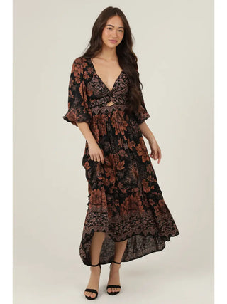 Nightfall Petals Dress
