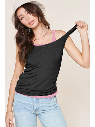 Basic Ribbed Tank Top