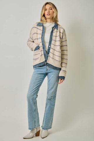 Denim Trail Cardigan
