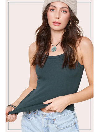 Basic Ribbed Tank Top