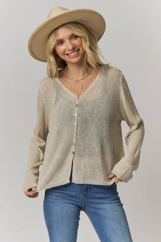 Toasted Oat Cardigan