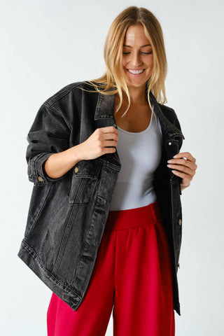 Ash Boxy Denim Jacket