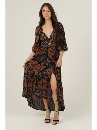 Nightfall Petals Dress