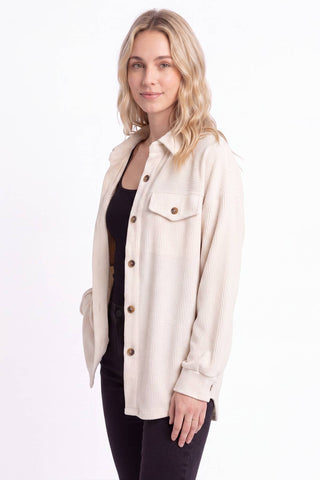 Harvest Button Down Shacket