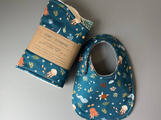 Ocean Lullaby bib