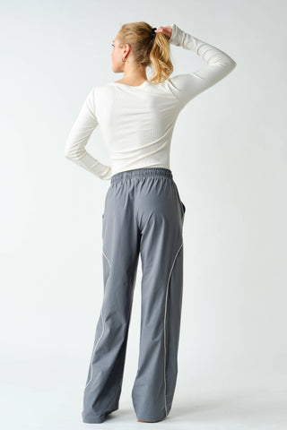Slim Scoop Ribbed Long Sleeve