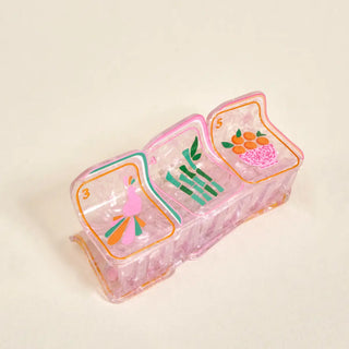 Mahjong Tile Claw Clip