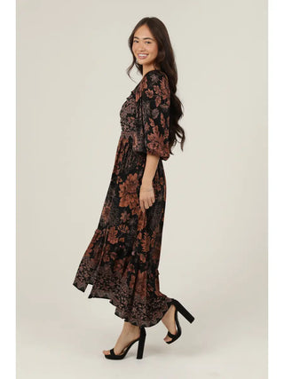 Nightfall Petals Dress