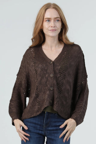 Cocoa Dolman Cardigan