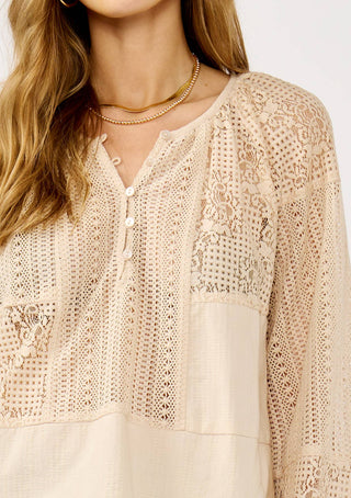Golden Hour Lace Top